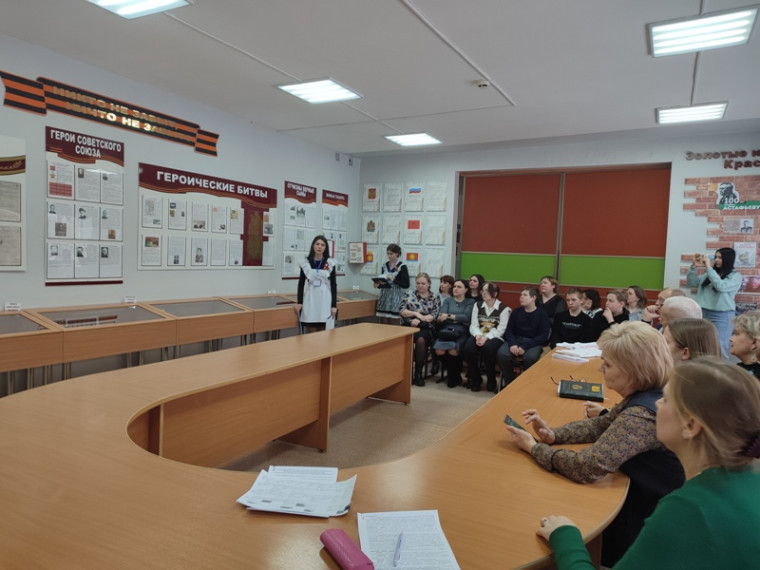 День открытых дверей школьного музея.